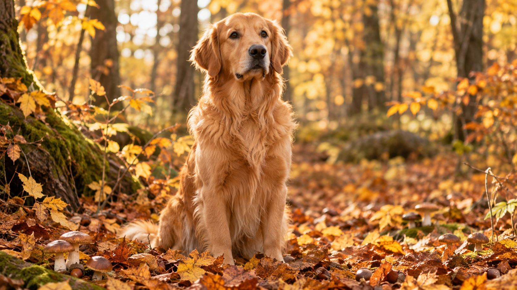 Peligros de los paseos de otoño para los perros