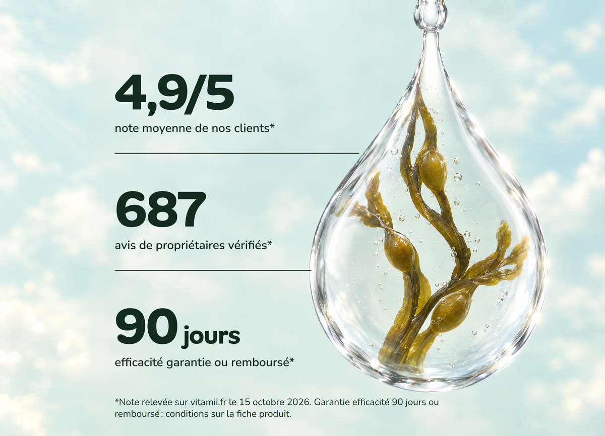 Poudre Dentaire Vitamii notée 4,9/5 par les propriétaires, efficacité garantie ou remboursée