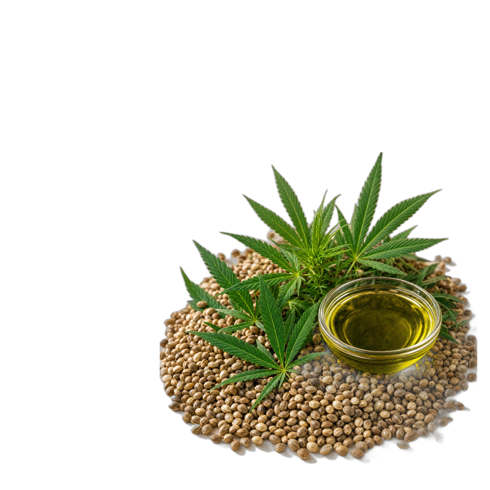 Aceite de semillas de cáñamo orgánico
