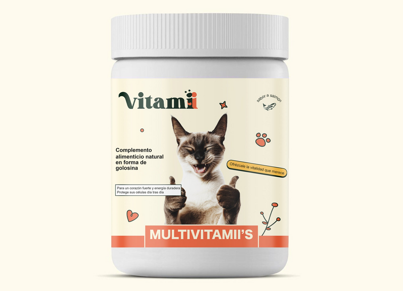 Multivitamii’s Vitamii para gatos