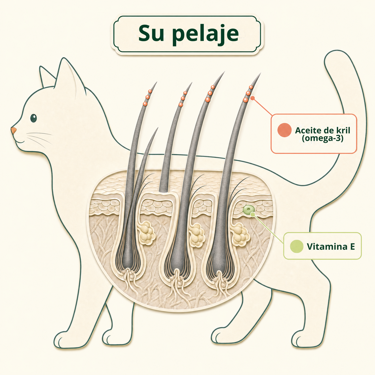 Su pelaje